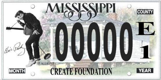 Elvis Car Tag - Create Foundation